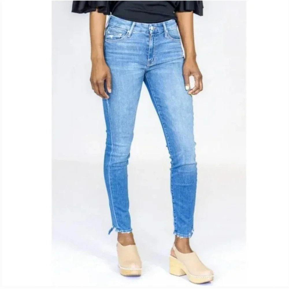 Mother The Looker‎ Ankle Jeans in Tequila Mocking Bird Size 25